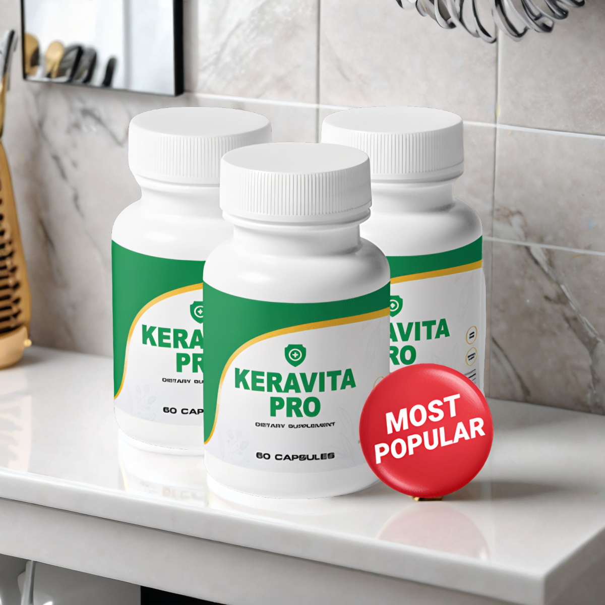 Keravita Pro - 3 Bottles