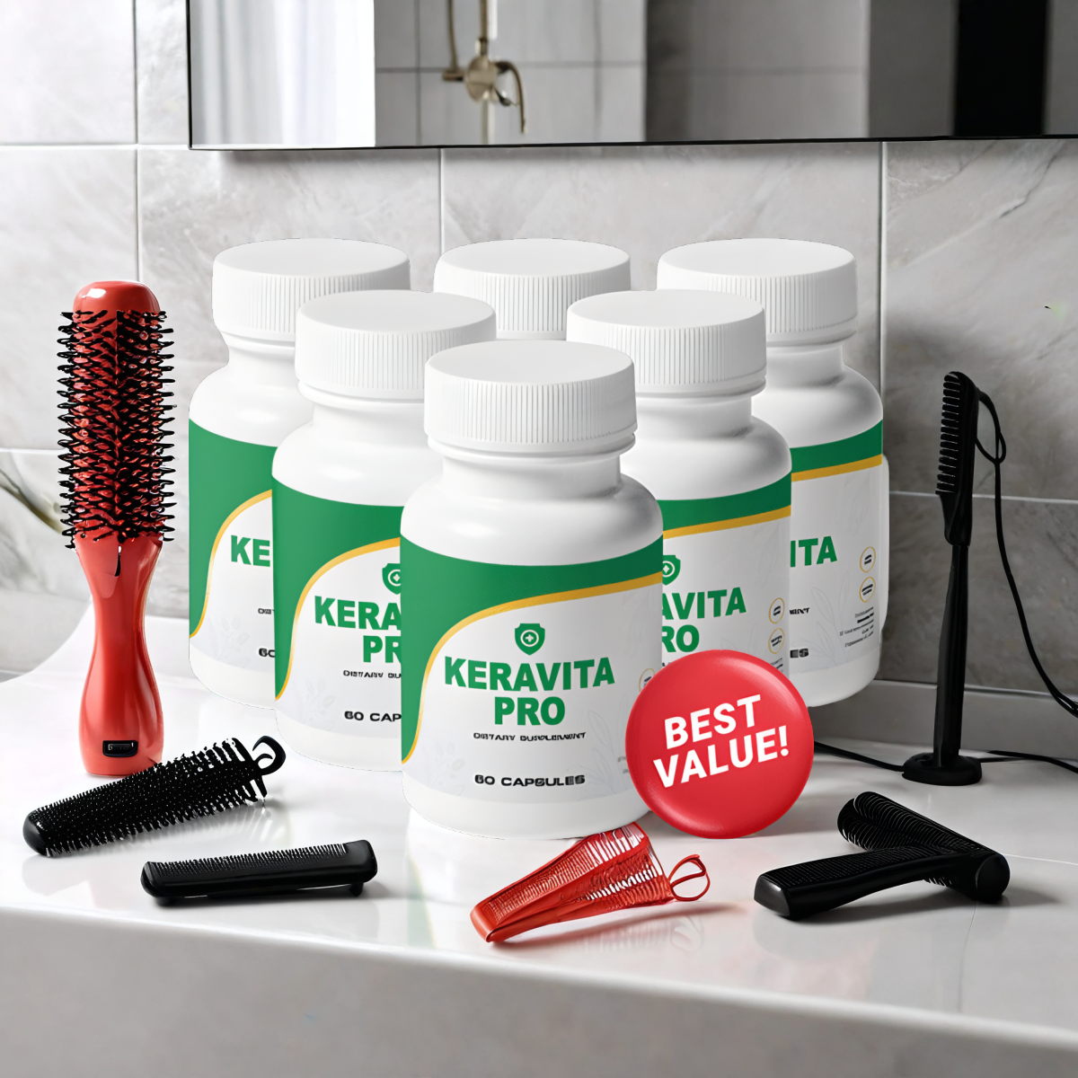 Keravita Pro - 6 Bottles