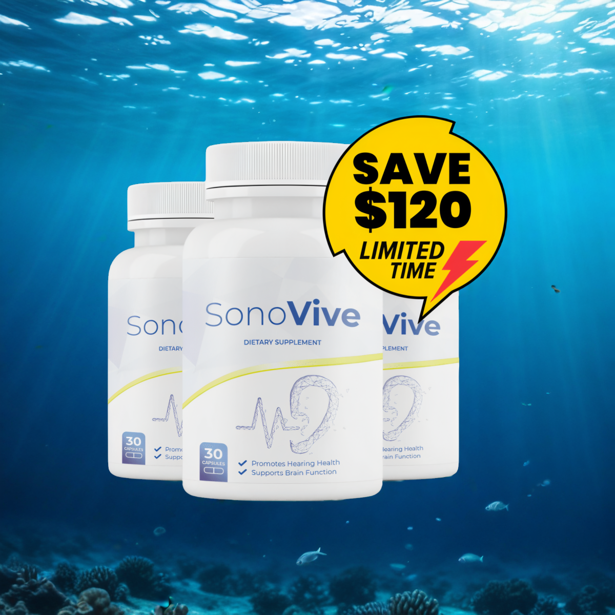 Sonovive - 3 Bottles