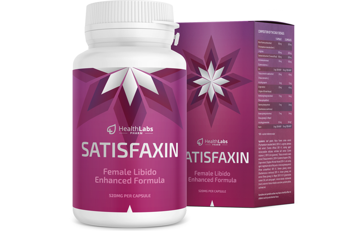 Satisfaxin - Naturalne wsparcie dla kobiecych dysfunkcji seksualnych